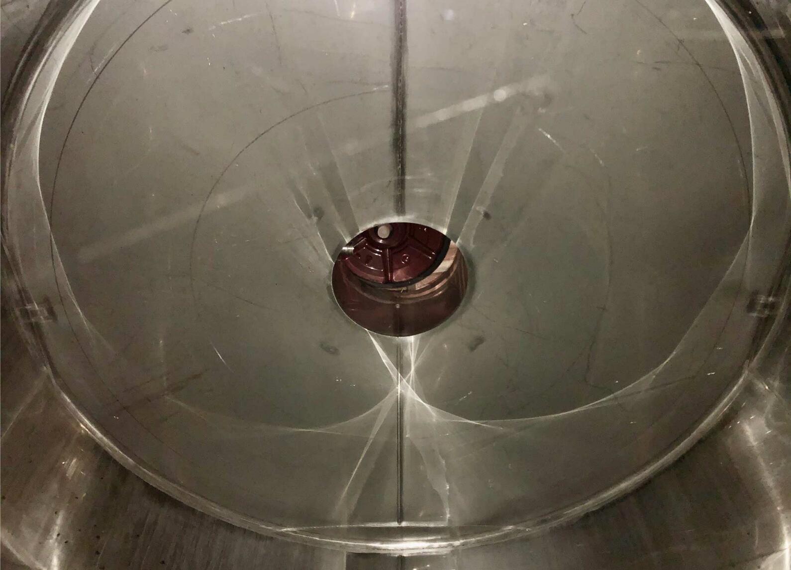 Stainless steel tank with flat bottom - Vinification