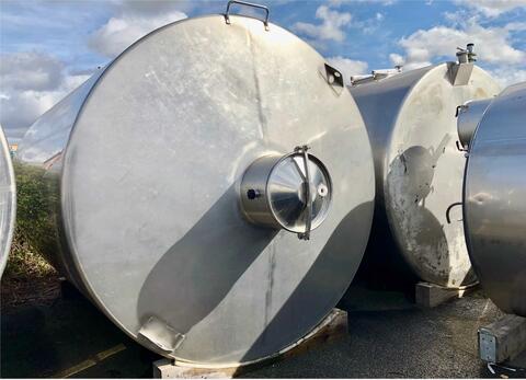 Stainless steel tank - Flat bottom 150 HL (15 000 liters)