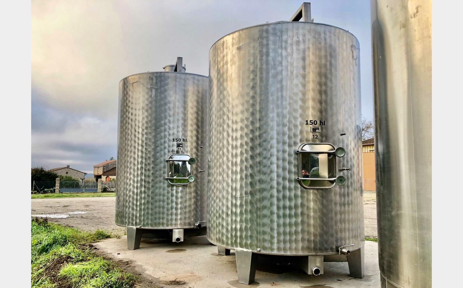 Stainless steel tank - Storage 150 HL (15000 litres) DABRIGEON