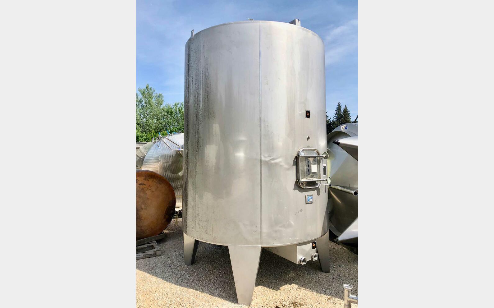 Cuve inox - Sur pieds 150 HL (15 000 litres) LEJEUNE