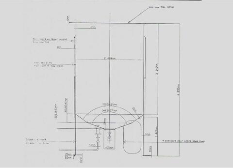 Stainless steel tank - Cylindrical - Vertical