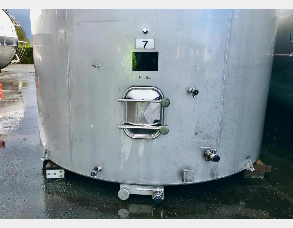 304 stainless steel tank - Flat bottom