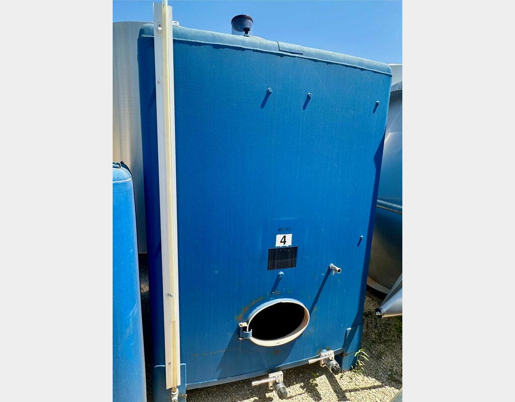 Coated steel tank - Flat bottom