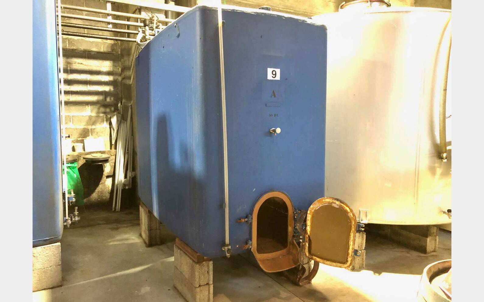 Cuve acier rev&ecirc;tu 50 HL (5 000 litres)