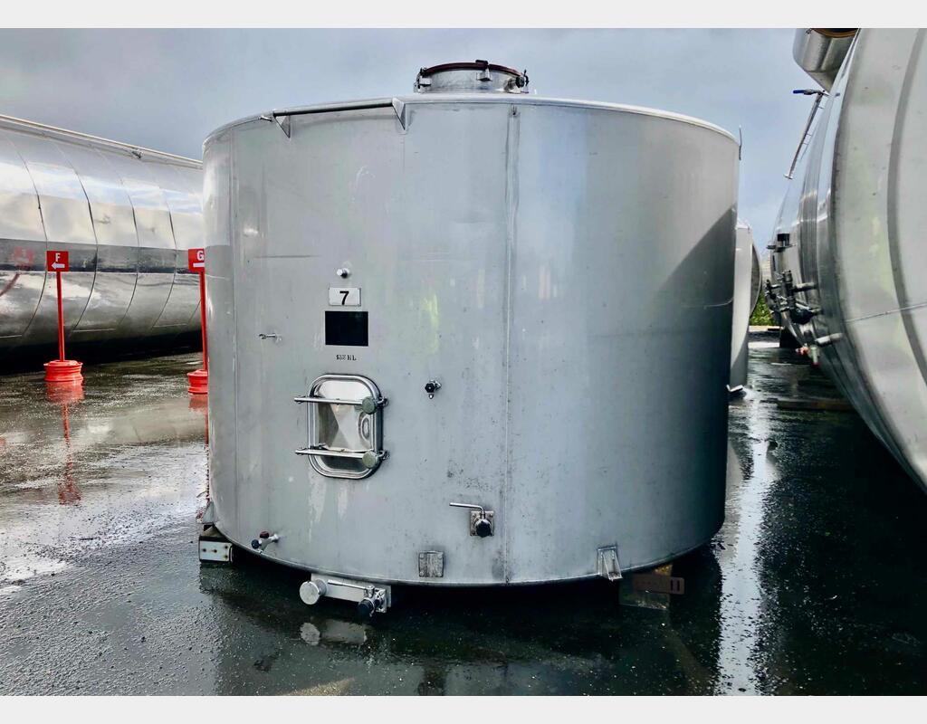 304 stainless steel tank - Flat bottom