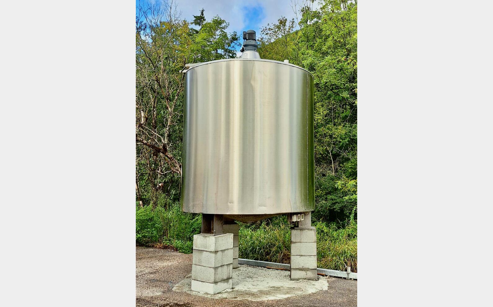 SS tank - Agitated / Insulated 100 HL (10 000 litres) PIERRE GUERIN