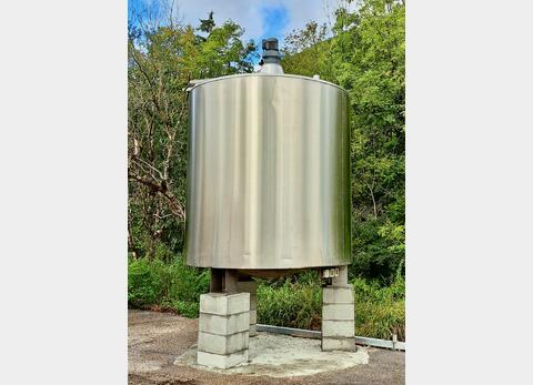SS tank - Agitated / Insulated 100 HL (10 000 litres) PIERRE GUERIN