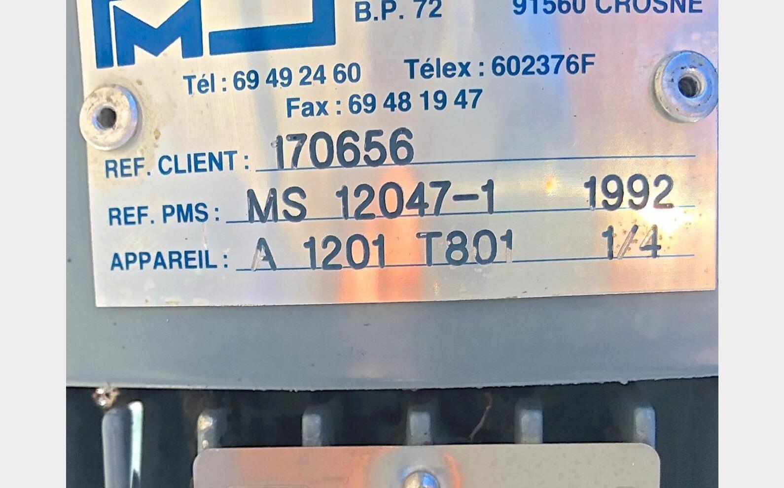 SS tank - Agitated / Insulated 100 HL (10 000 litres) PIERRE GUERIN