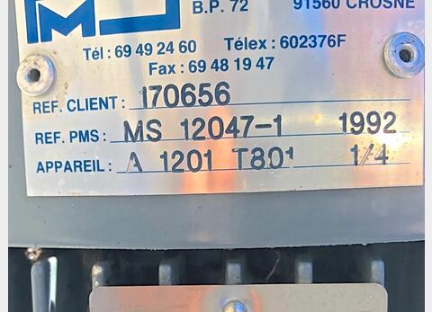 SS tank - Agitated / Insulated 100 HL (10 000 litres) PIERRE GUERIN