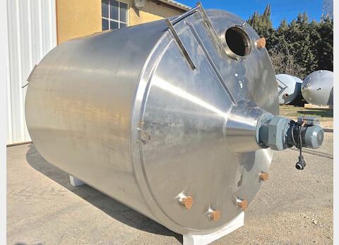 SS tank - Agitated / Insulated 100 HL (10 000 litres) PIERRE GUERIN