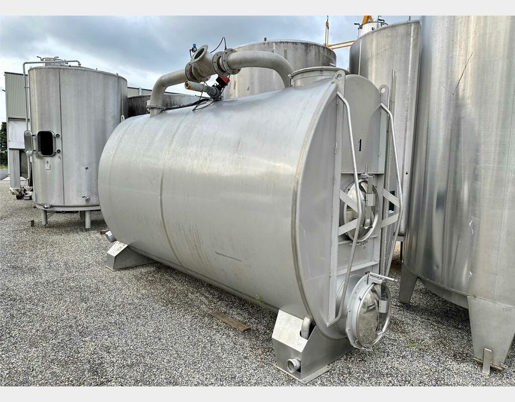 Stainless steel tank - ELITE 100 100 HL (10 000 litres) PERA