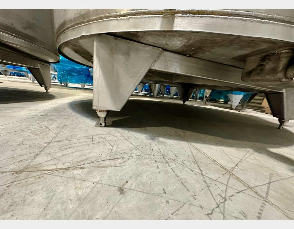 316L stainless steel tank - Vertical cylindrical