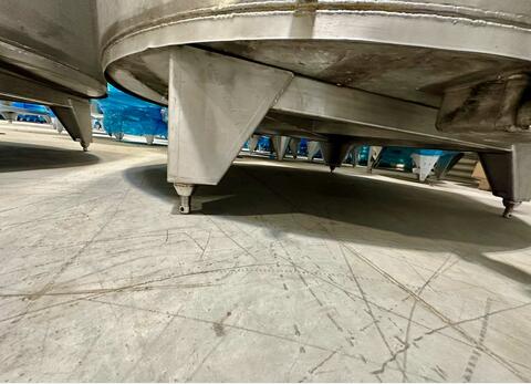 316L stainless steel tank - Vertical cylindrical