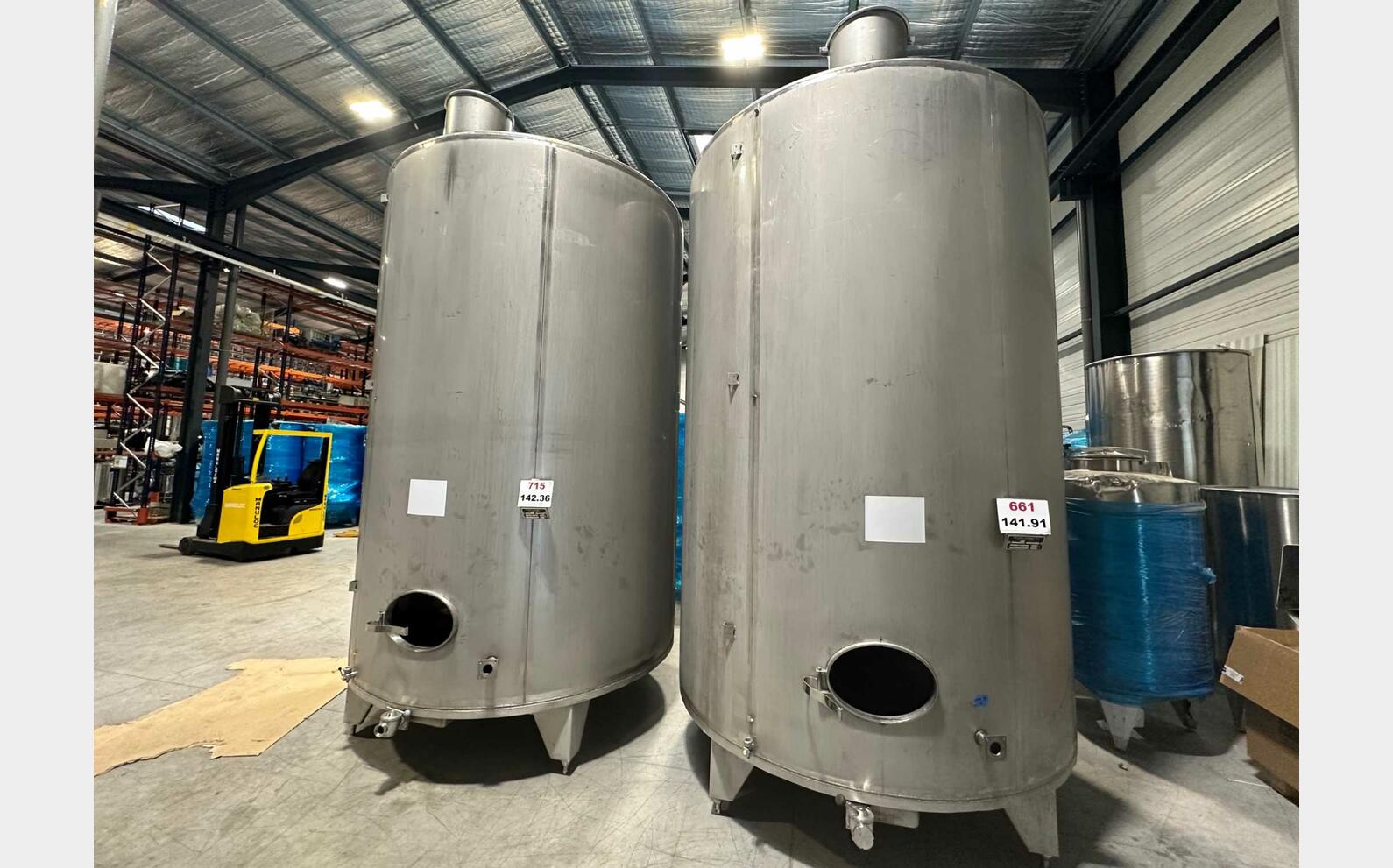Cuve inox 316L 140 HL (14 000 litres) ZIEMANN