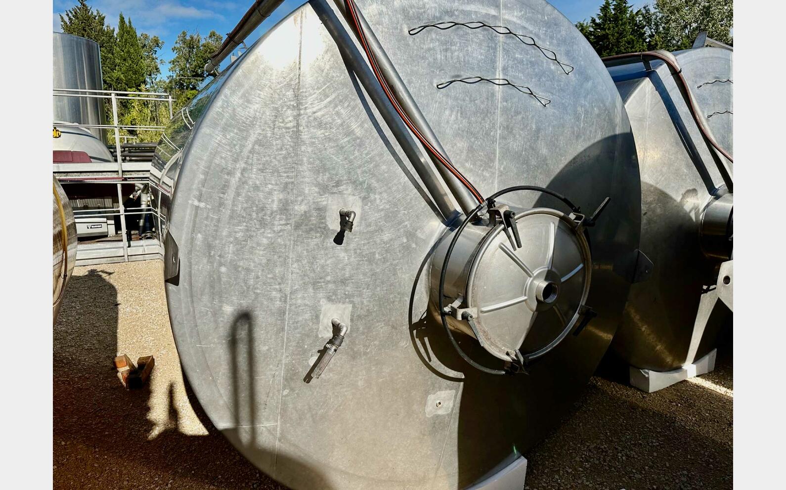 Cuve inox - Stockage 120 HL (12 000 litres) RURALINOX