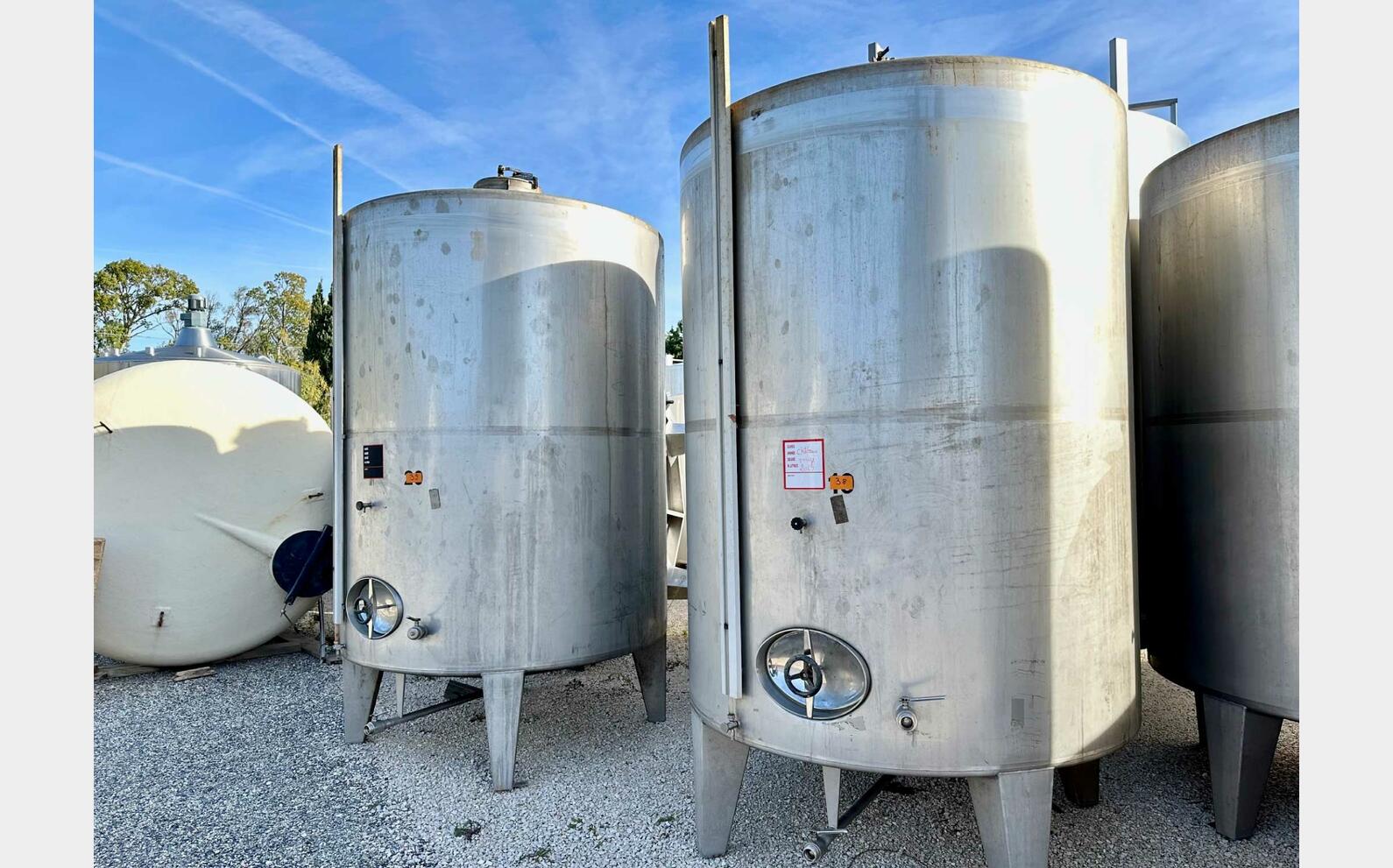 Cuve inox 80 HL (8000 litres)