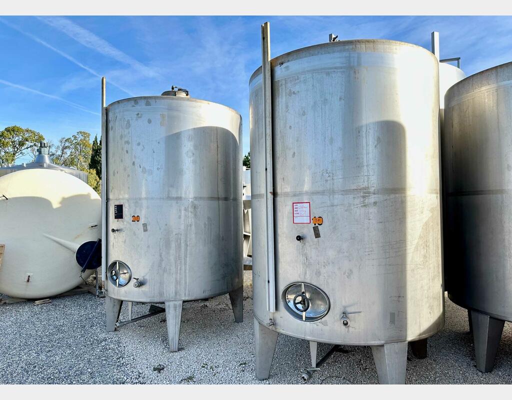 Cuve inox 80 HL (8000 litres)