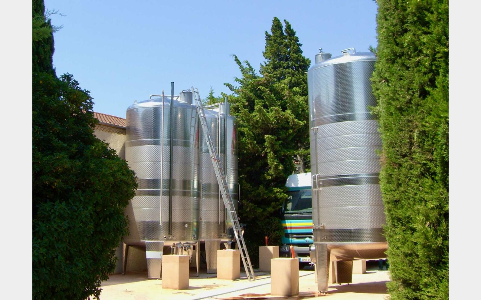 Cuve inox - Fond conique 200 HL (20 000 litres) SPEIDEL