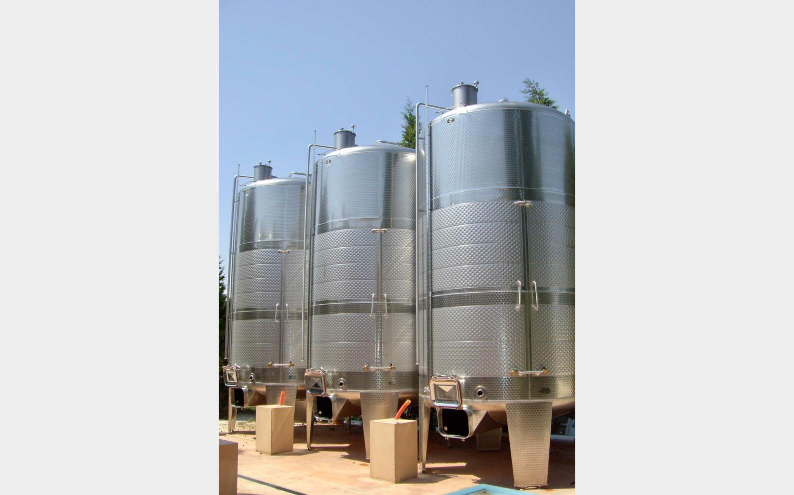 Cuve inox - Fond conique 290 HL (29 000 litres) SPEIDEL
