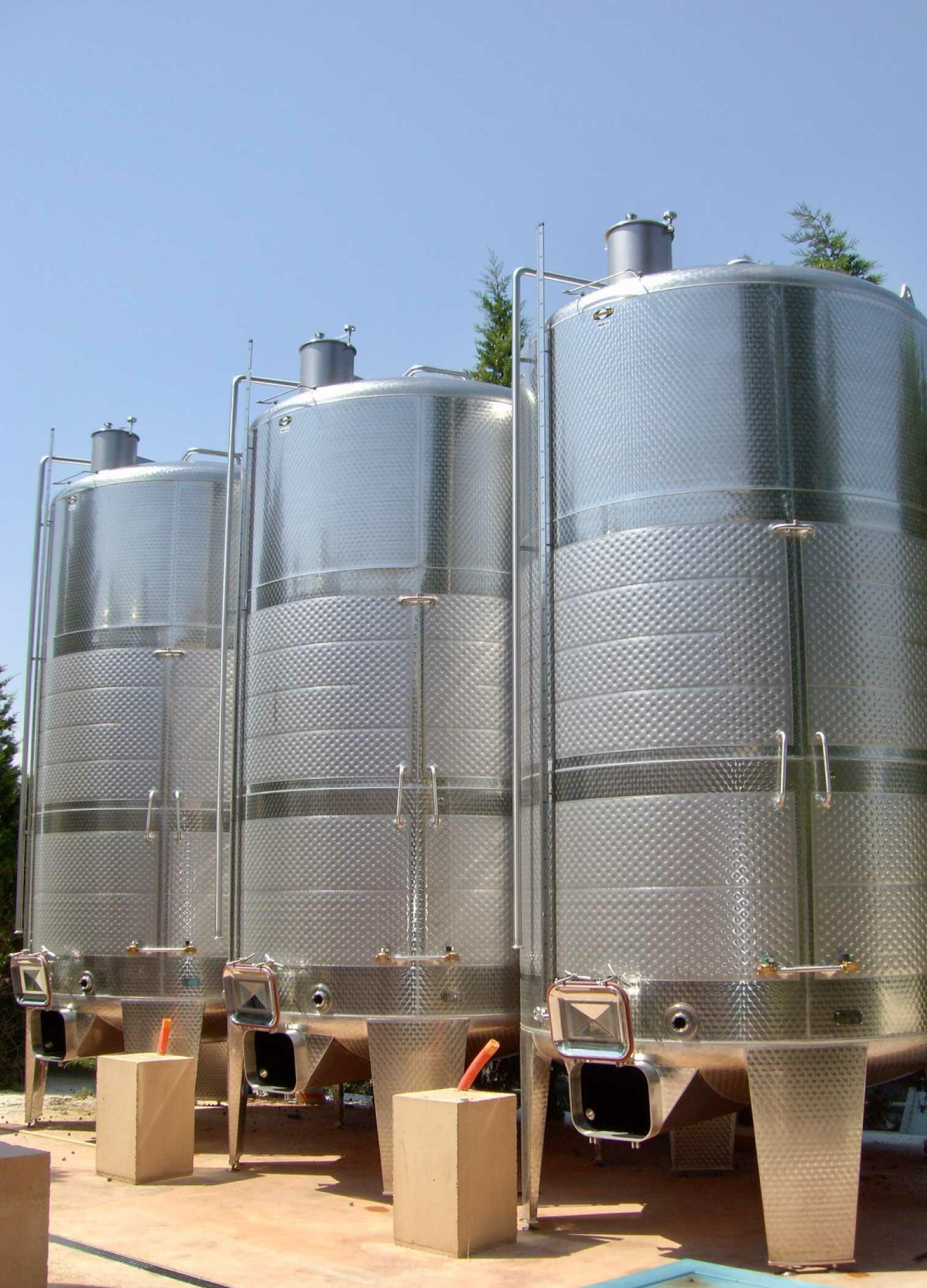 Cuve inox - Fond conique 290 HL (29 000 litres) SPEIDEL