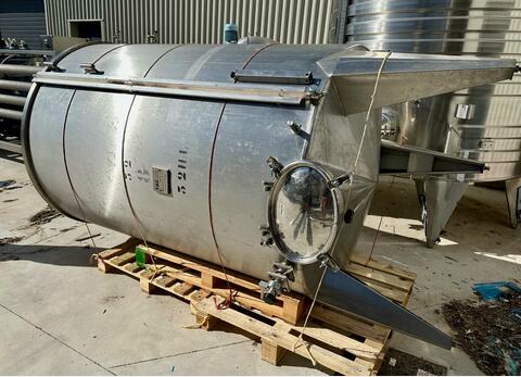 Cuve inox - Fond conique 32 HL (3 200 litres) MOREAU TMS