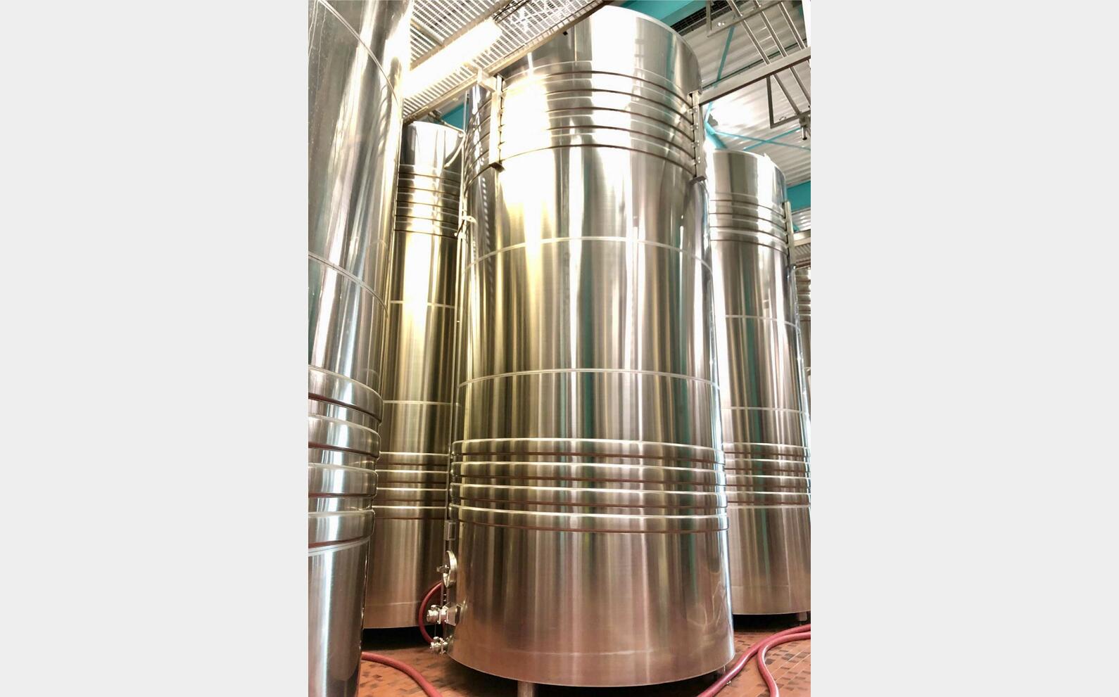 Cuve inox 316L 377.50 HL (37 750 litres) CSC