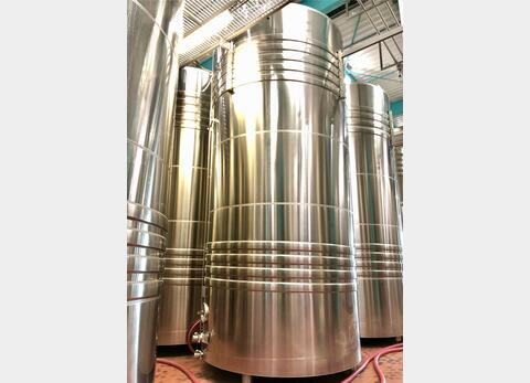 316L stainless steel tank - Sloping bottom - On legs - Wine-making