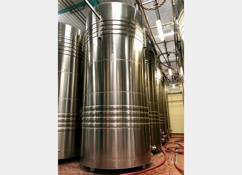 316L stainless steel tank - Sloping bottom - On legs - Wine-making