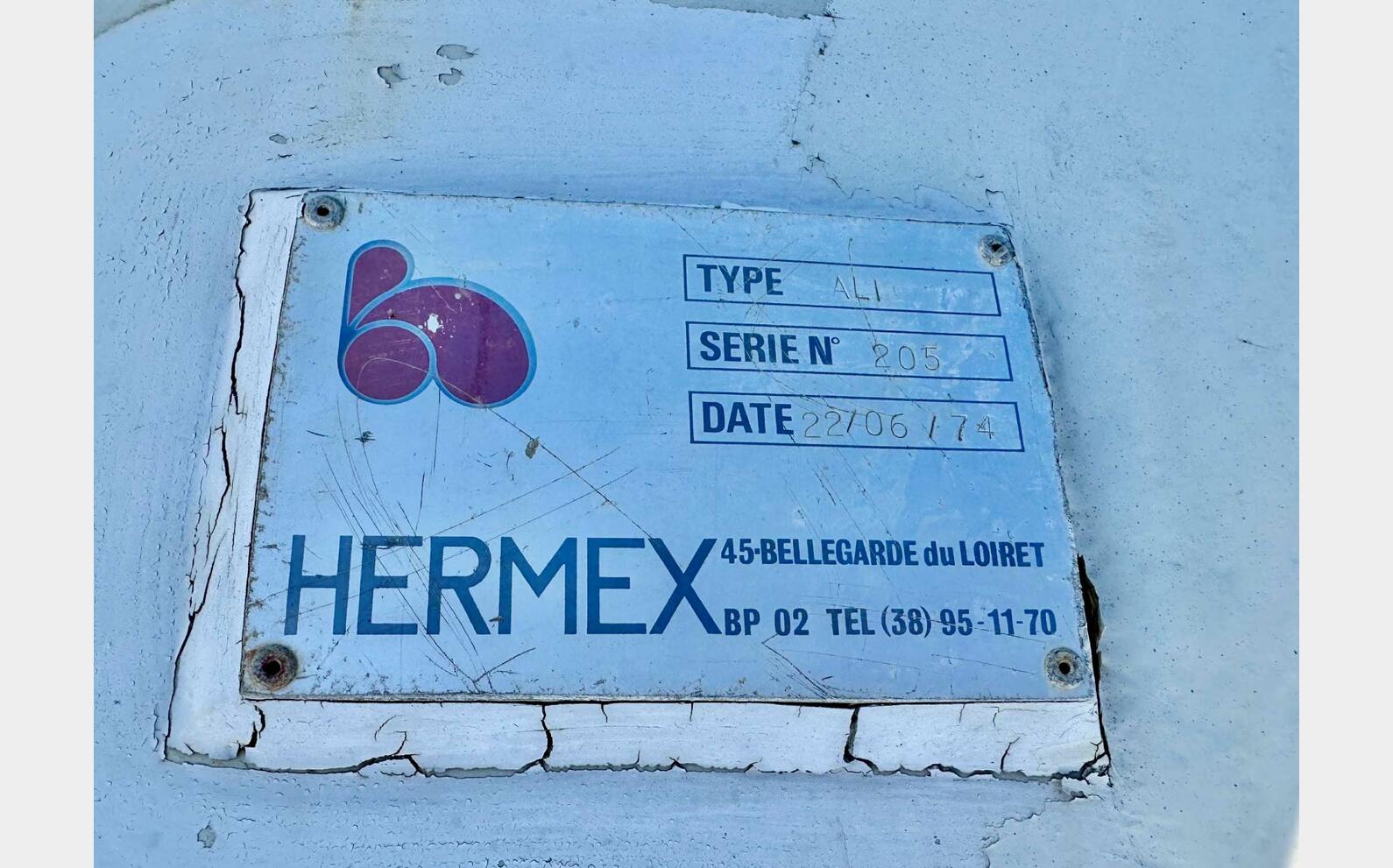 Fiberglass tank 520 HL (52 000 litres) HERMEX