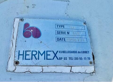 Cuve fibre de verre sur jupe 520 HL (52 000 litres) HERMEX