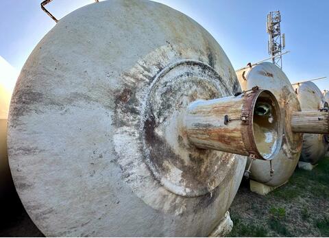 Fiberglass tank - Cylindrical - Vertical