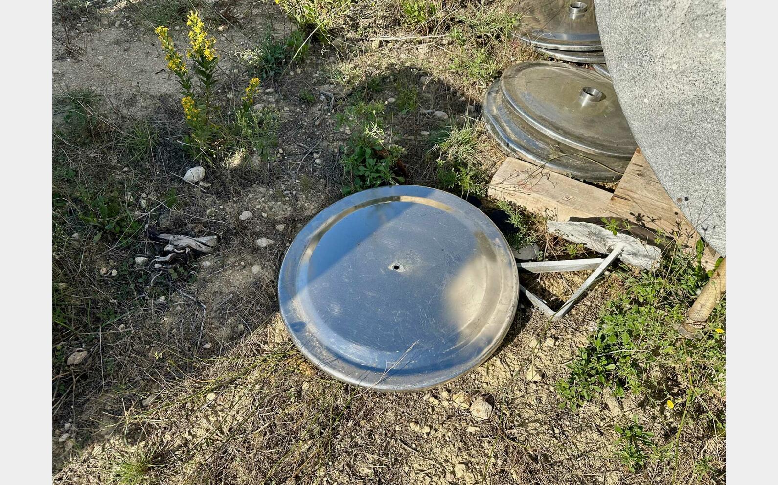 Cuve fibre de verre fond plat 300 HL (30 000 litres)