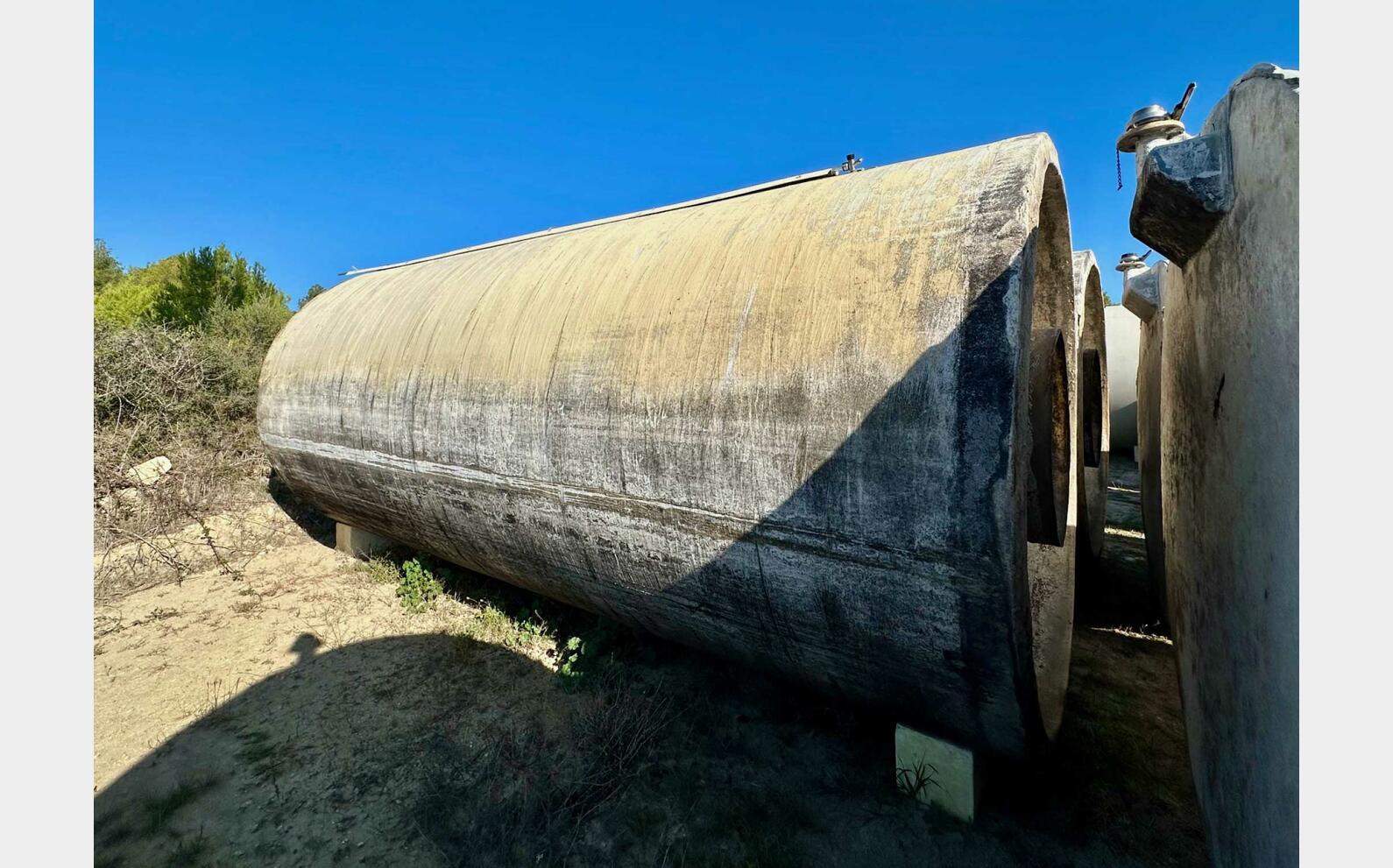Cuve fibre de verre isol&eacute;e 250 HL (25 000 litres)