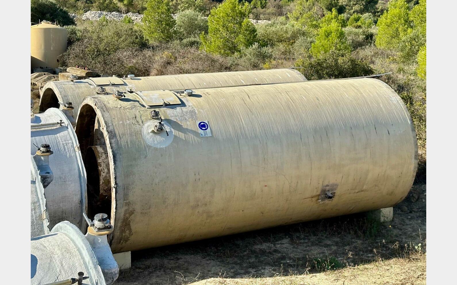 Fiberglass tank 250 HL (25 000 litres)