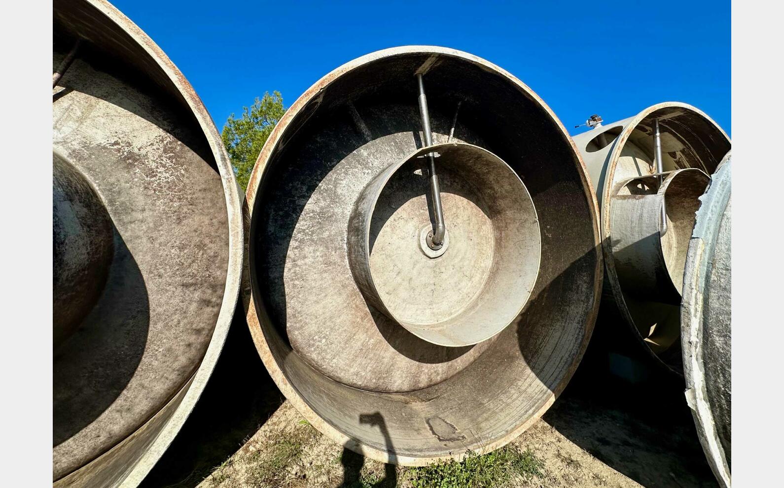 Fiberglass tank 520 HL (52 000 litres) HERMEX