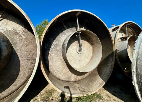 Cuve fibre de verre sur jupe 520 HL (52 000 litres) HERMEX