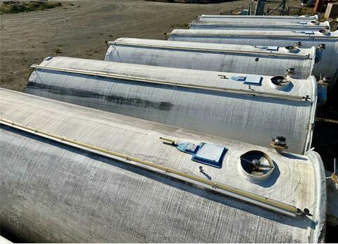 Fiberglass tank - Flat bottom 300 HL (30 000 litres)