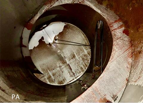 Stainless steel tank - Vinification 350 HL (35 000 litres) VASLIN BUCHER