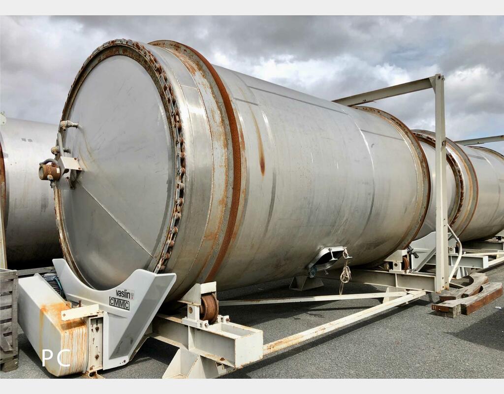 Stainless steel tank for wine making - Type VINIMATIC