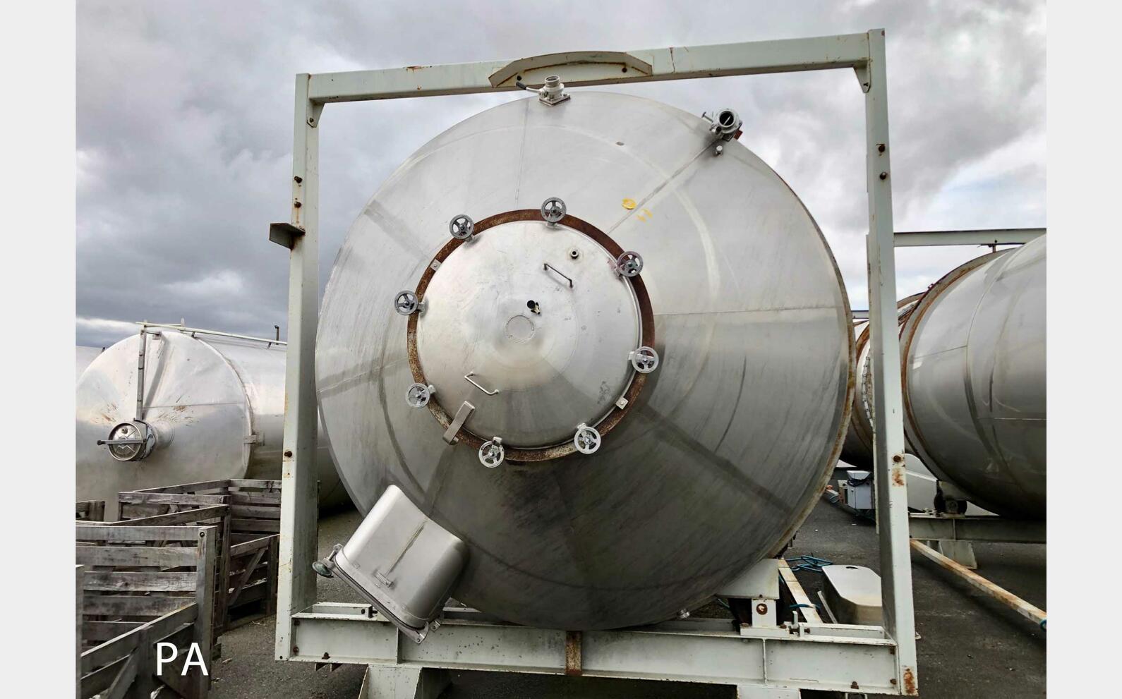 Stainless steel tank - Vinification 350 HL (35 000 litres) VASLIN BUCHER
