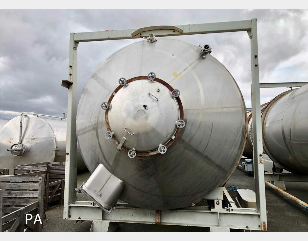 Stainless steel tank for wine making - Type VINIMATIC