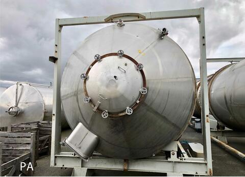 Stainless steel tank - Vinification 350 HL (35 000 litres) VASLIN BUCHER