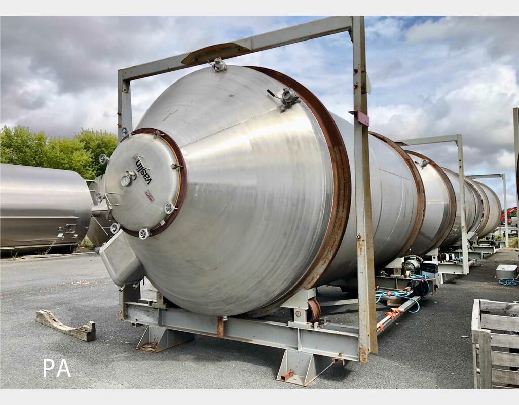 Stainless steel tank for wine making - Type VINIMATIC