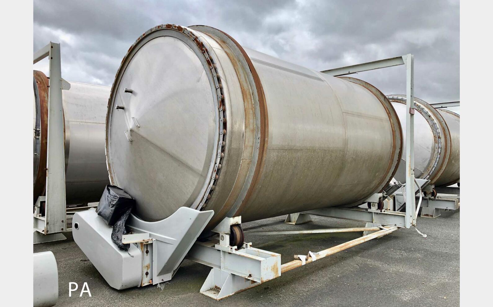 Cuve inox - Vinification 350 HL (35 000 litres) VASLIN BUCHER