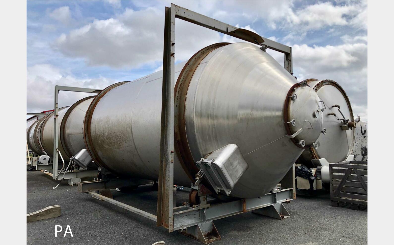 Cuve inox - Vinification 350 HL (35 000 litres) VASLIN BUCHER