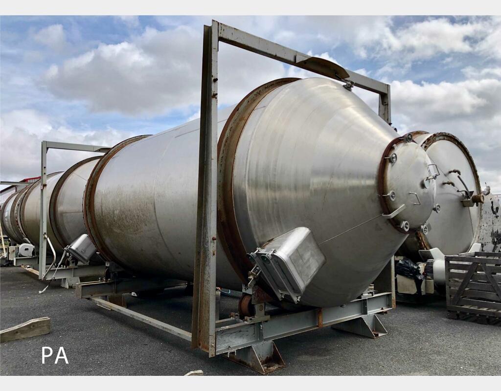 Stainless steel tank - Vinification 350 HL (35 000 litres) VASLIN BUCHER