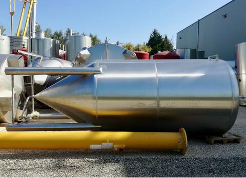 Stainless steel holding tank - Cylindro conical