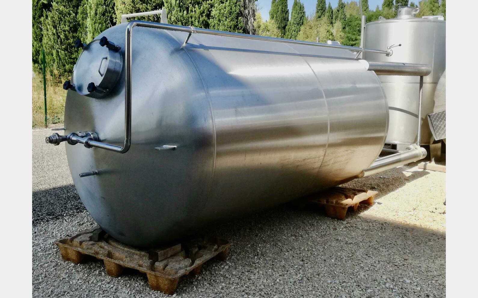 Ss tank - Cylindroconical 80 HL (8,000 litres) VELO