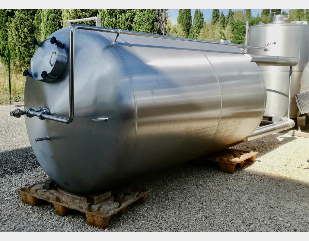 Stainless steel holding tank - Cylindro conical