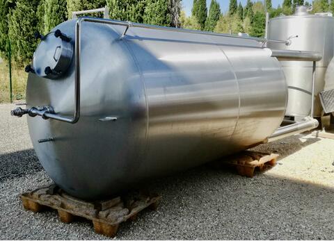 Stainless steel holding tank - Cylindro conical